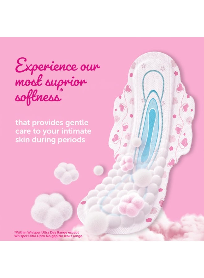 وسبير فوط صحية فائقة النعومة من ويسبر للنساء، مقاس كبير جدًا، 15 فوطة (عبوة واحدة) - Image 2