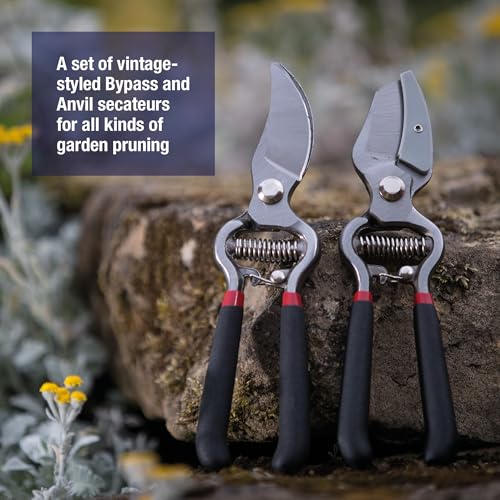 Spear  Jackson Spear & Jackson CUTTINGSET8 Traditional Bypass & Anvil Pruner/Secateur Set - Image 3