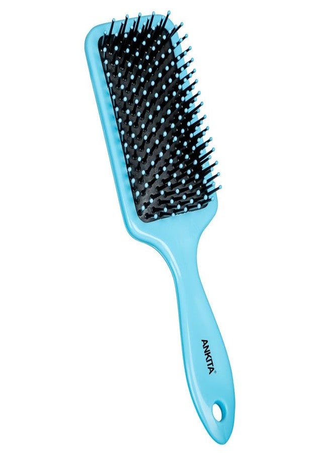 Ankita Flat Hair Brush|Paddle Brush with Strong and Flexible soft Bristles|For Grooming, Straightening, Smoothing, Detangling Hair, Ideal for Men & Women (144 C) - Image 2