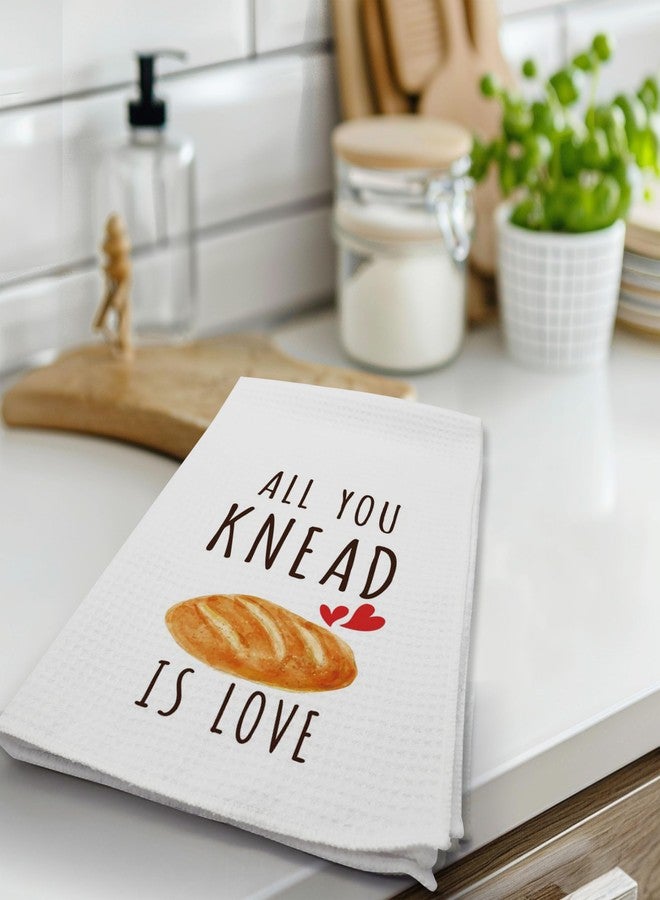 DETIHO Cute Kitchen Towels, Funny Dish Towels Tea Towels for Kitchen Baking, Baking Gifts for Women Mom, Drying Decor Accessories (A03) - Image 4