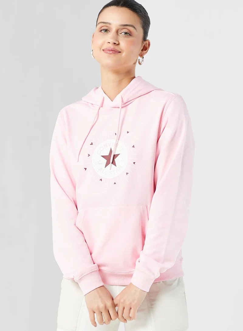 CONVERSE Radiating Love Classic Fit Hoodie