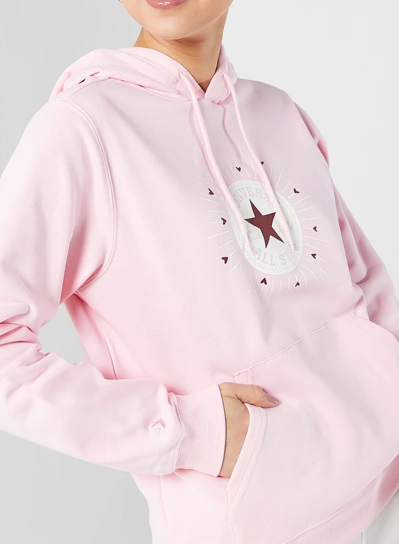 CONVERSE Radiating Love Classic Fit Hoodie