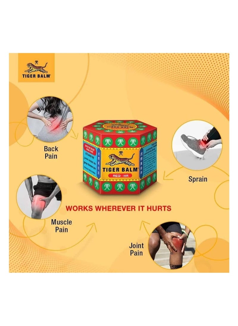 Tiger Balm - Red HR - 19 g - Image 1
