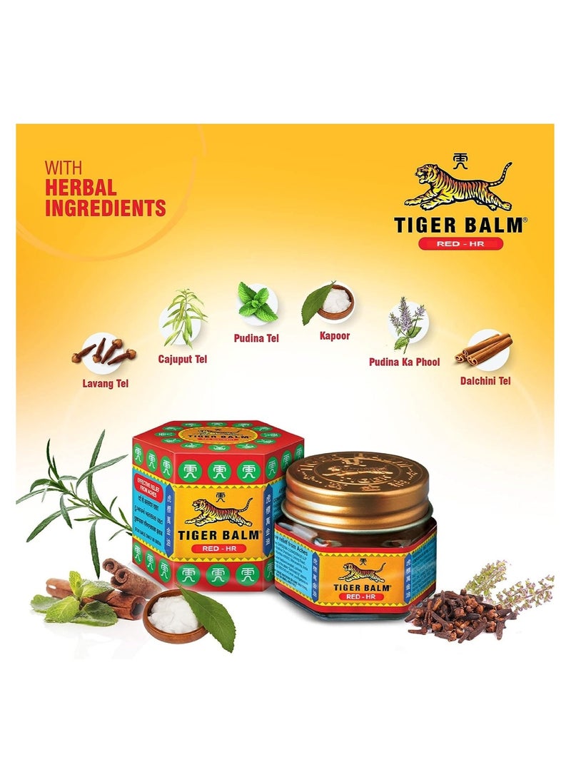 Tiger Balm - Red HR - 19 g - Image 1