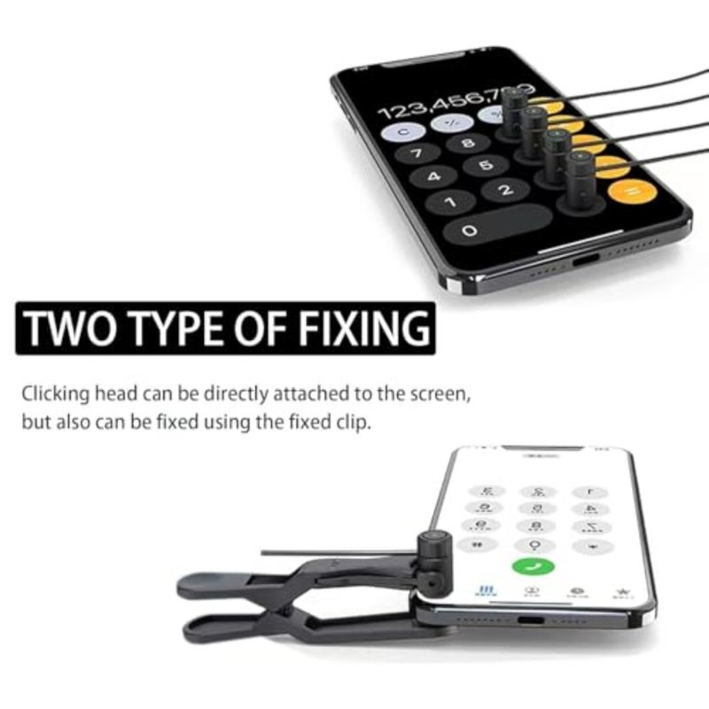 Joyzzz Auto Clicker, USB Physical Screen Tapper with 5 Speed Gears, Adjustable Automatic Finger Clicking Device, Sensitive Space Mapping Technology for Games and Tasks - Image 3