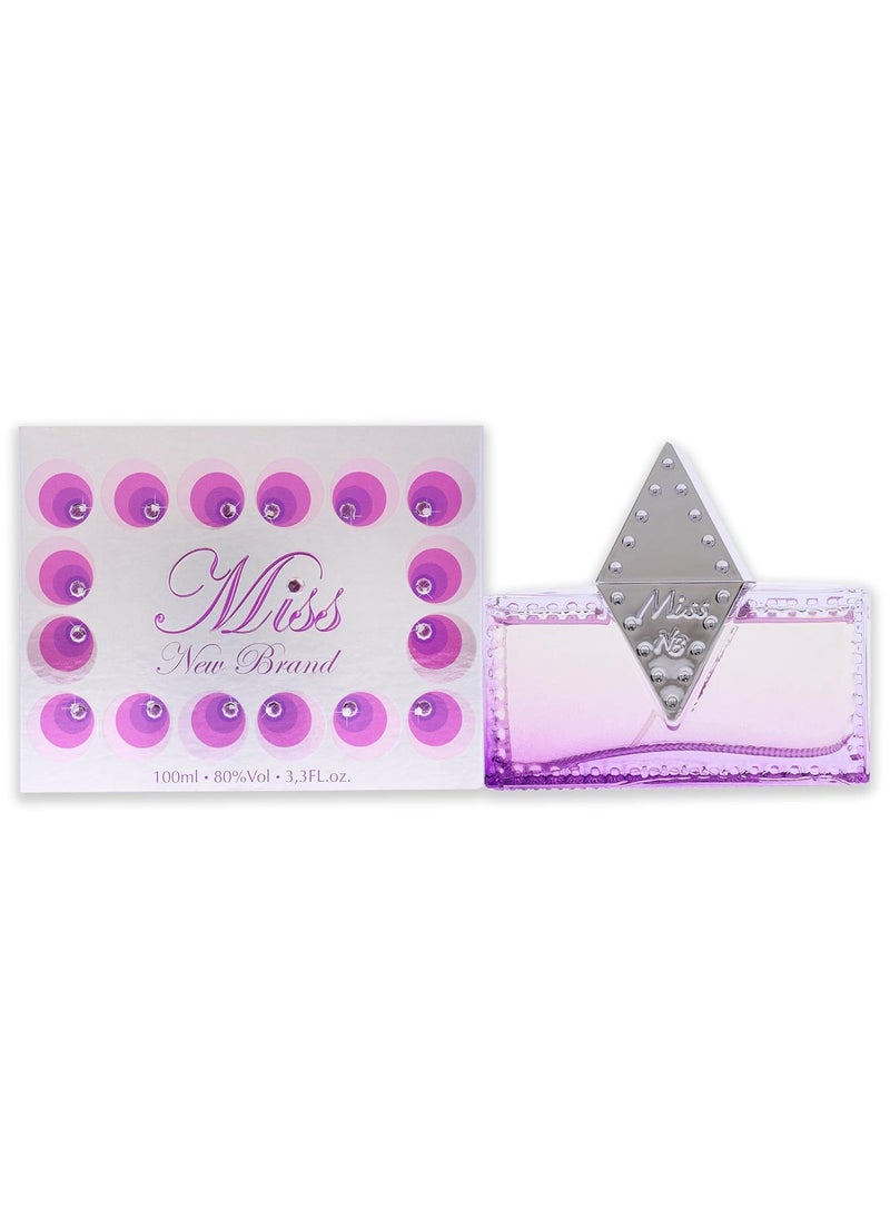 NEW BRAND - New Brand Miss EDP Spray Women 3.3 oz - Image 1