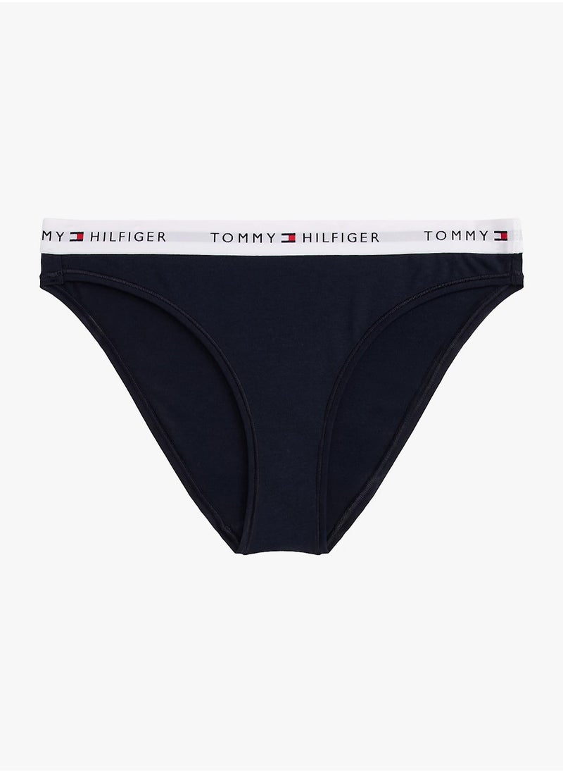 Tommy Hilfiger Sport Tommy cotton stretch Brief with logo band, Set of 4 " black, grey, white, Navy "  - Image 4