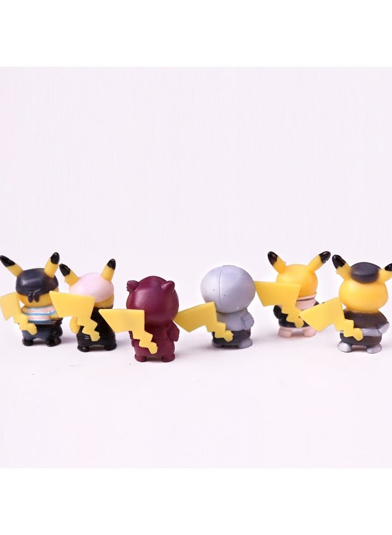بوكيمون مجموعة مجسم بوكيمون للاطفال 10 قطع 5x3.5 سم - Image 3