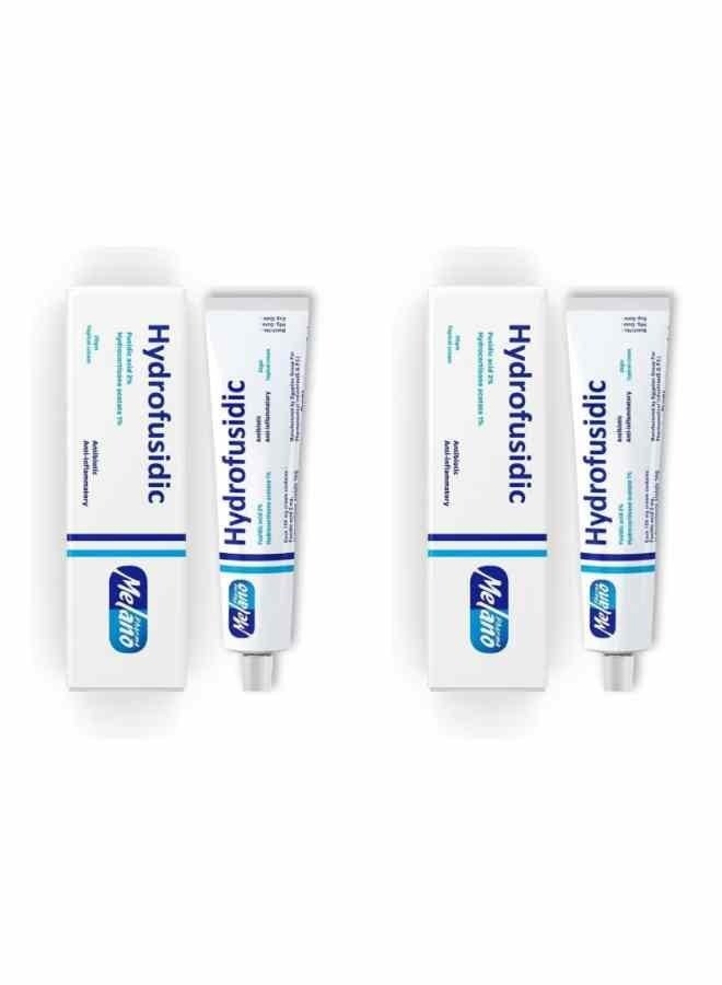 Melano Pharma 2 Pieces of Hydrofusidic Cream 20 g - Image 1
