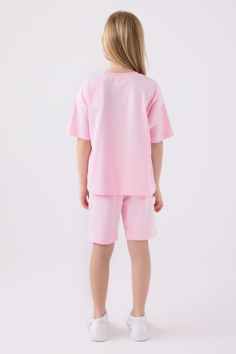 U.S. Polo Assn. Girls' Dusty Pink Bermuda Set  - Image 5