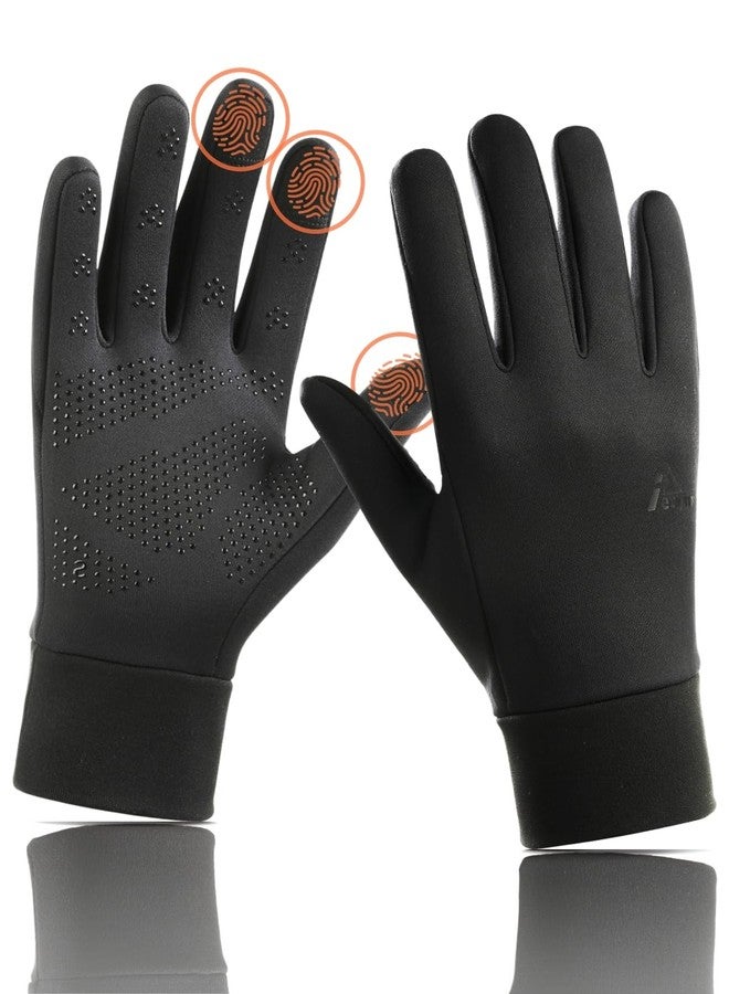Aerynx Lightweight Running Gloves, Touch Screen Anti-Slip Warm Gloves Liners for Cycling Biking Sporting Driving for Men Women - Image 1