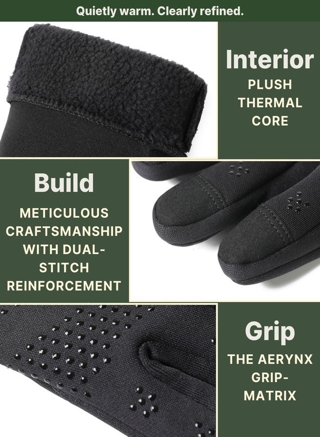 Aerynx Lightweight Running Gloves, Touch Screen Anti-Slip Warm Gloves Liners for Cycling Biking Sporting Driving for Men Women - Image 5