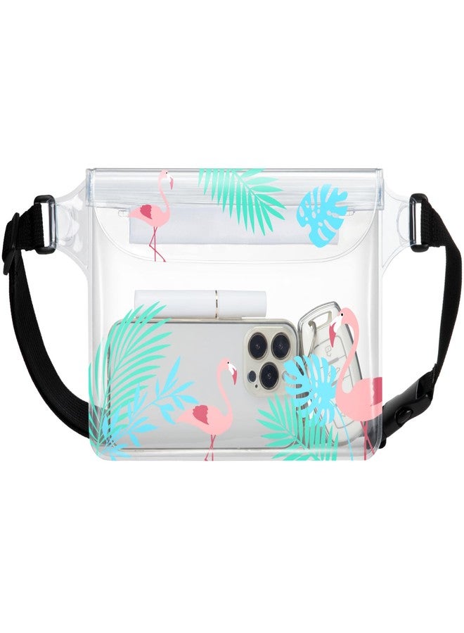 F-color Waterproof Fanny Pack - Waterproof Phone Pouch with Waist Strap - Cruise Essentials 2025 Must Haves Waterproof Pouch Dry Bag Keep Phone Valuables Safe for Beach Kayaking Boating Fishing - Image 1