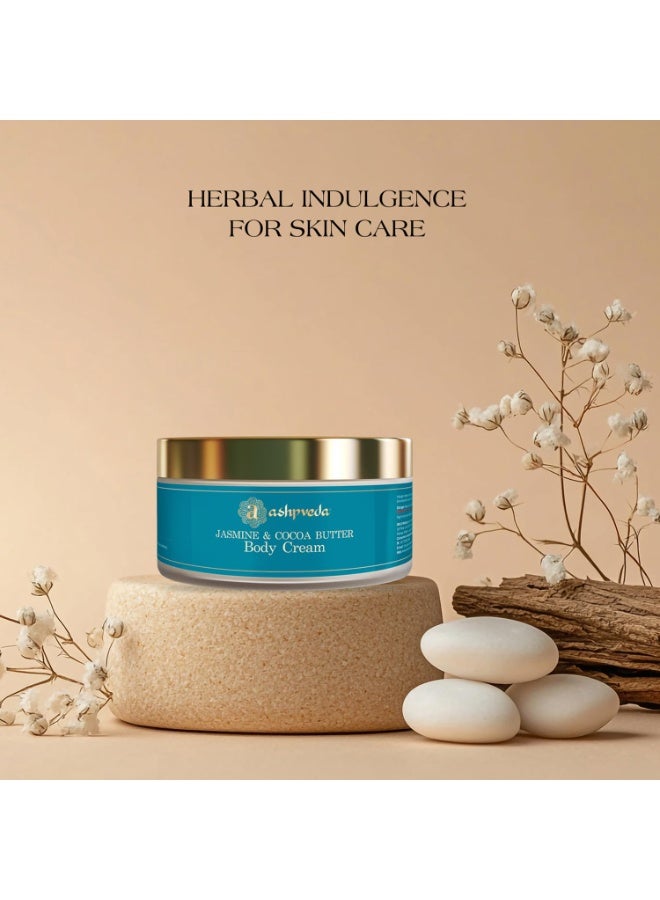 Ashpveda Jasmine & Cocoa Butter Body Cream, UVA/UVB Sun Protector (200 gm) - Image 4