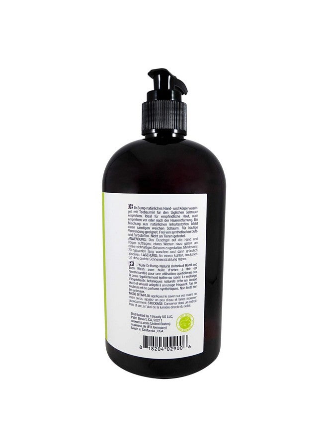 Waxness Waxness Dr. Bump Botanical Body Lotion and Wash with Tea Tree and Lemongrass 2 X 16 fl oz / 480 ml  - Image 3