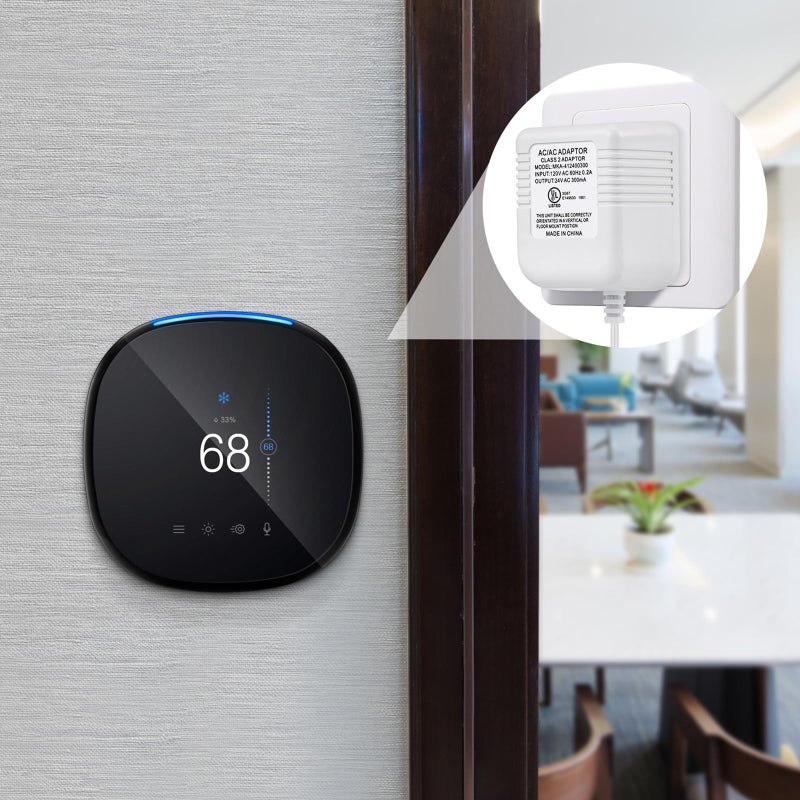 Hotop 24 Volt C Wire Adapter for Smart Thermostat, UL Listed 16.5ft Long Power Connector C Wire for All Versions of Smart Thermostat Compatible with Nest/Honeywell/Ecobee/Wyze - Image 4