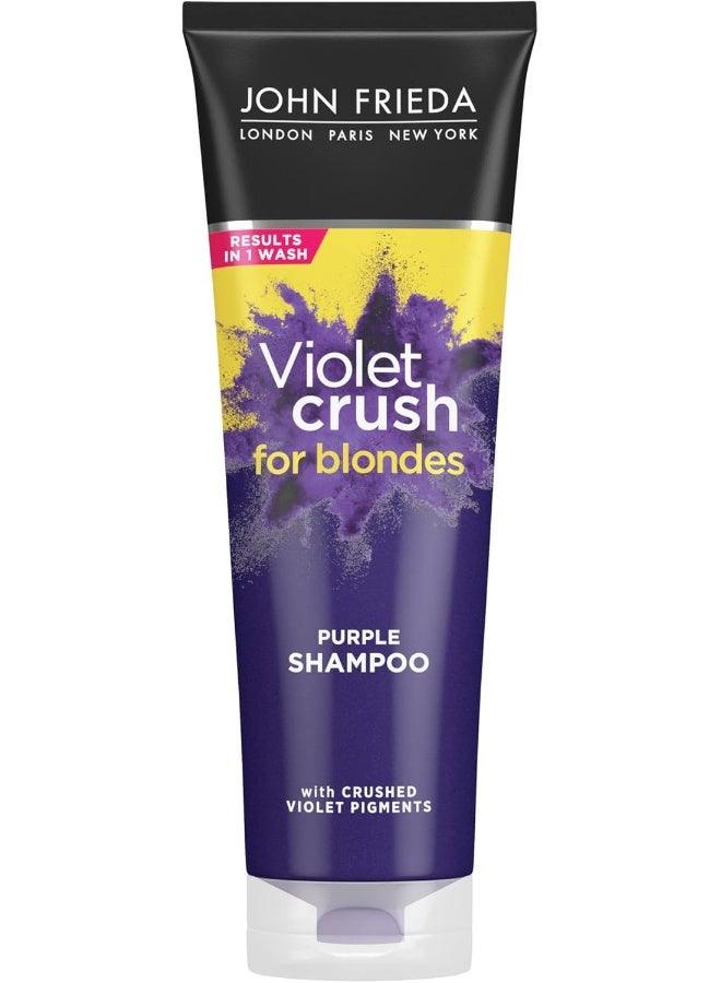 John Frieda Violet Crush Purple Shampoo for Blonde Hair - Image 5