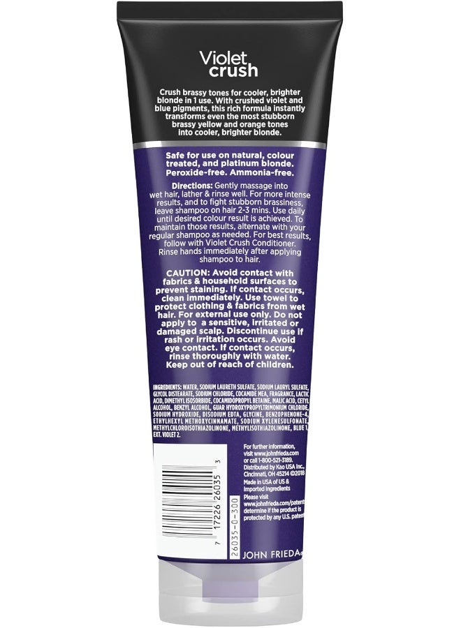 John Frieda Violet Crush Purple Shampoo for Blonde Hair - Image 2