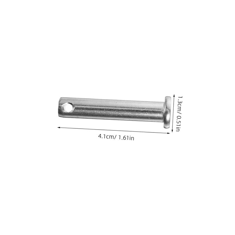 ABOOFAN 5Pcs Stainless Steel Coupling Pin Flat Head Locking Pin for Scaffolding Retainer for Scaffold Equipment Easy Installation with - Image 2