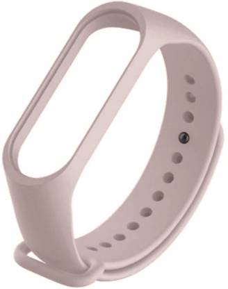 INEFABLE Mi Band 3 and 4 Straps Original for Mi Band M3 and M4 Wristband Strap Soft Silicone Adjustable Band Strap-Black-Blue-Peach-Light Grey-White-Green-Pack of 6 - Image 5