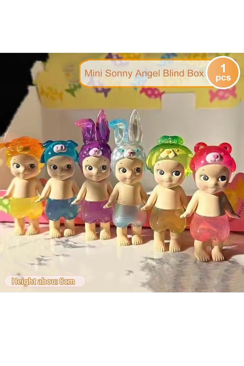 erorex random 1pcs Sonny Angel Doll Candy House Series Blind Box Cute Doll Keychain Pendant Trendy Handmade - Image 1