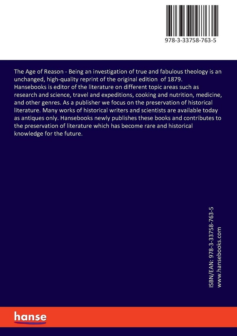 The Age of Reason: Being an investigation of true and fabulous theology  - Image 2