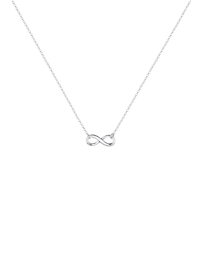 elli 925 Sterling Silver Infinity Pendant Necklace - Image 3