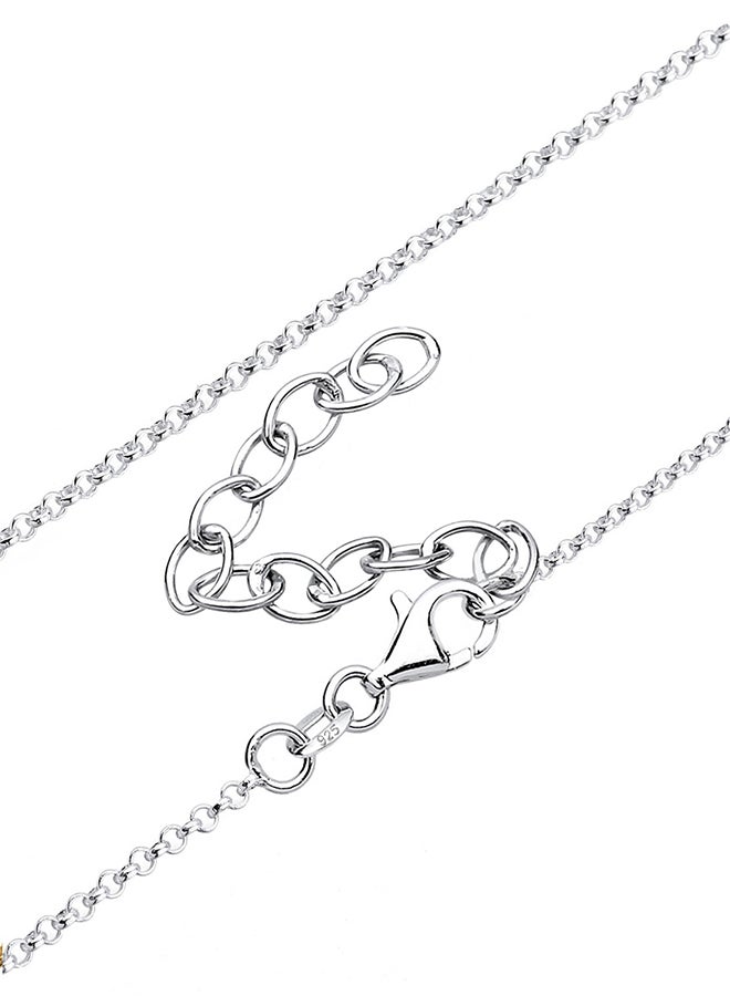 elli 925 Sterling Silver Infinity Pendant Necklace - Image 4