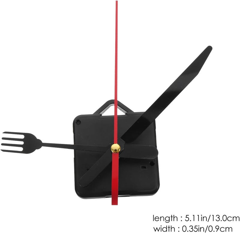 Gadpiparty DIY Clock Movement Mechanism Replacement Kit Silent Battery Operated Repair Parts for Frameless Wall Hanging Clocks Lightweight - Image 2