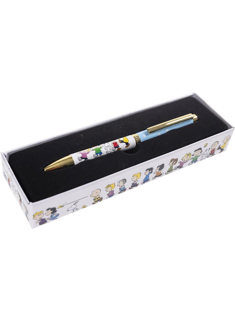 Graphique Graphique Peanuts Fashion Pen | 5.5” Ballpoint Pen | Refillable Black Ink | Retractable Twist Top | Matching Decorative Box | Comfort Grip for Writing | Office Supplies Accessories - Image 3