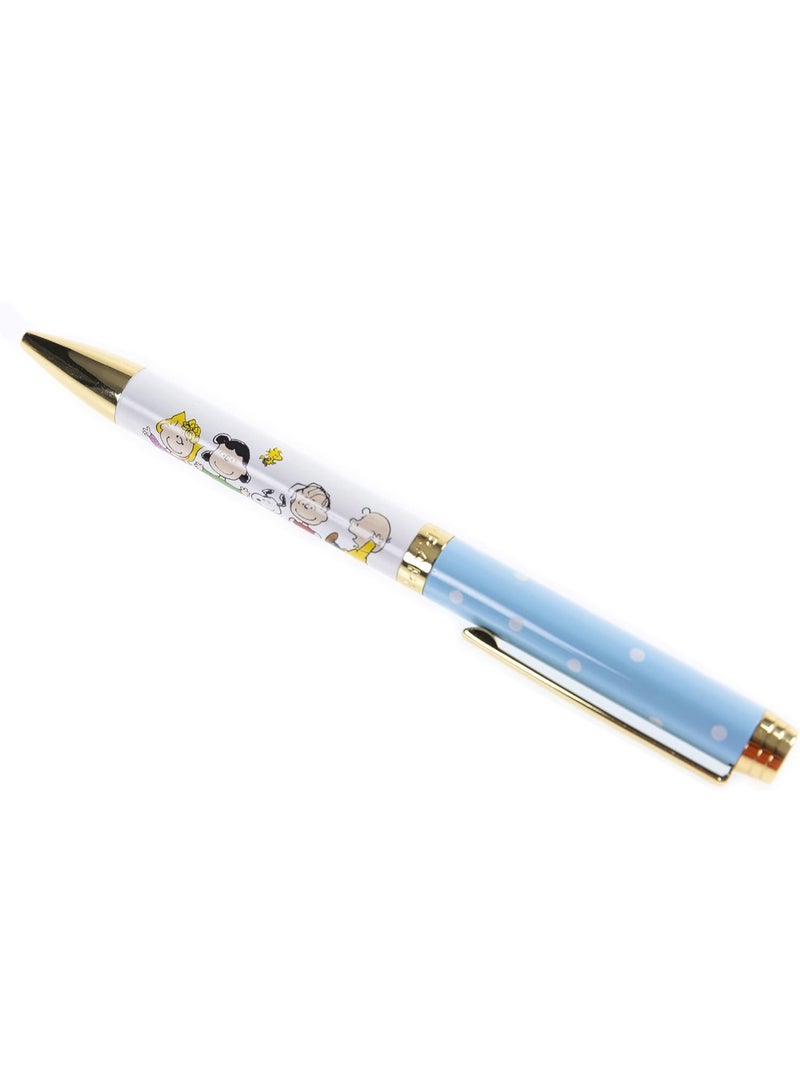 Graphique Graphique Peanuts Fashion Pen | 5.5” Ballpoint Pen | Refillable Black Ink | Retractable Twist Top | Matching Decorative Box | Comfort Grip for Writing | Office Supplies Accessories - Image 2