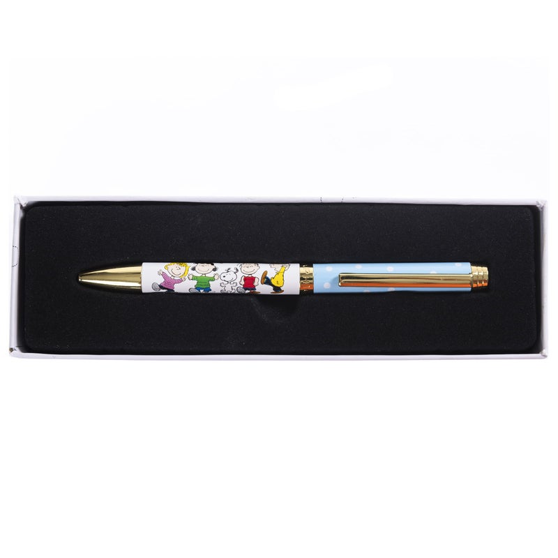 Graphique Peanuts Fashion Pen | 5.5â€ Ballpoint Pen | Refillable Black Ink | Retractable Twist Top | Matching Decorative Box | Comfort Grip for Writing | Office Supplies Accessories - Image 4