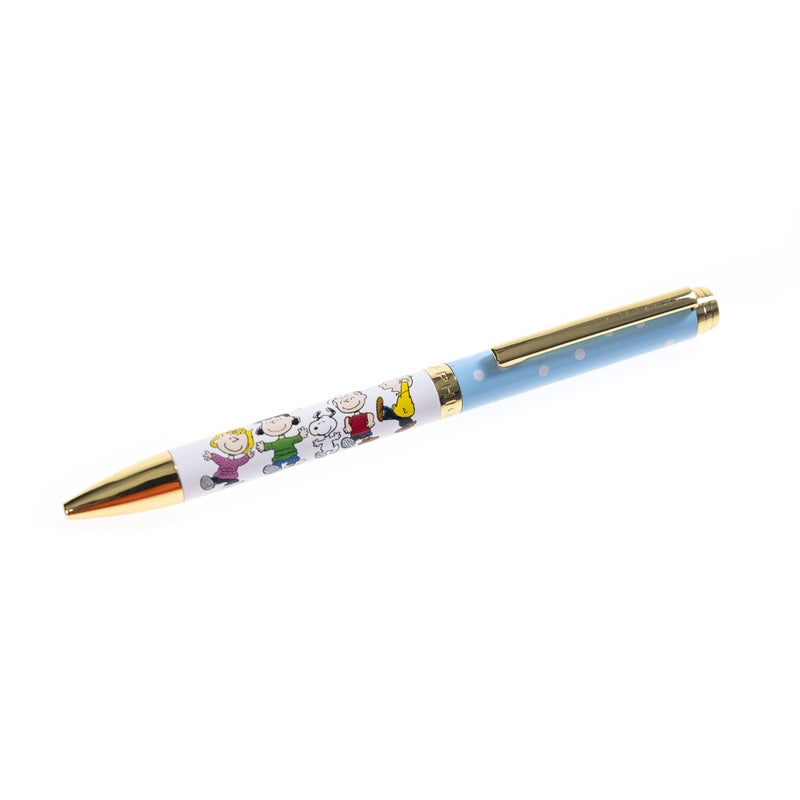 Graphique Peanuts Fashion Pen | 5.5â€ Ballpoint Pen | Refillable Black Ink | Retractable Twist Top | Matching Decorative Box | Comfort Grip for Writing | Office Supplies Accessories - Image 1