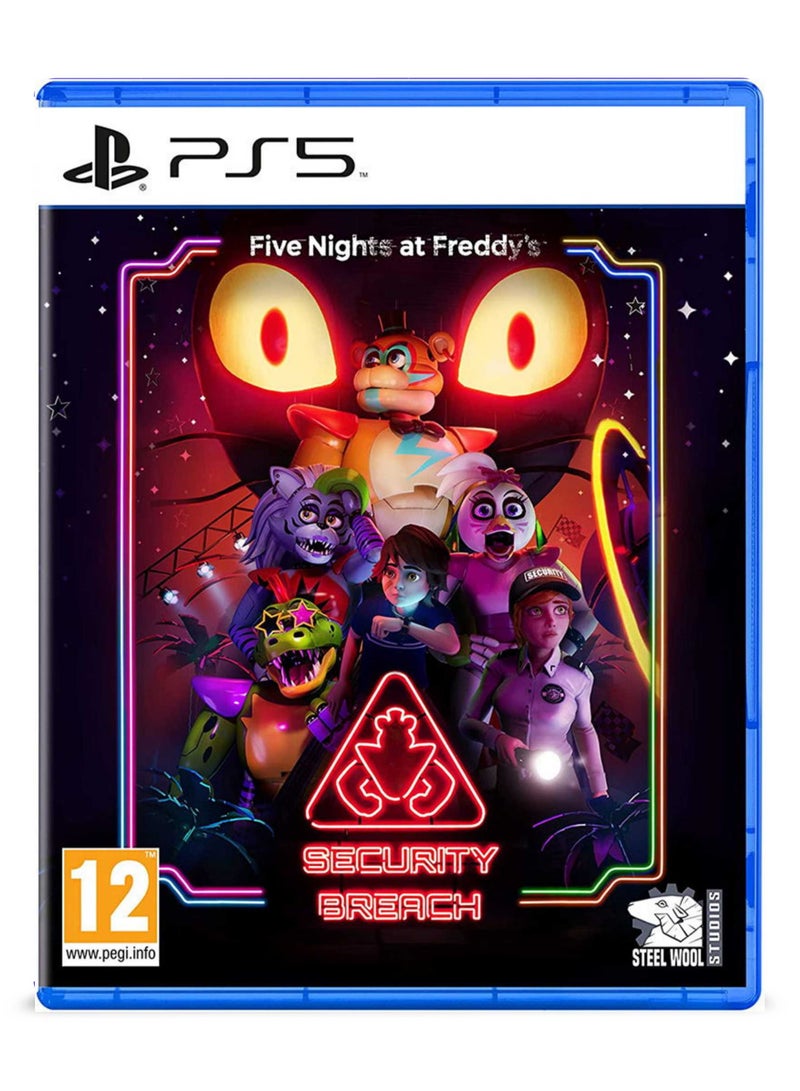 بلاي ستيشن Five Nights at Freddy’s: Security Breach – لعبة رعب البقاء والمغامرة على PS5 - Image 1