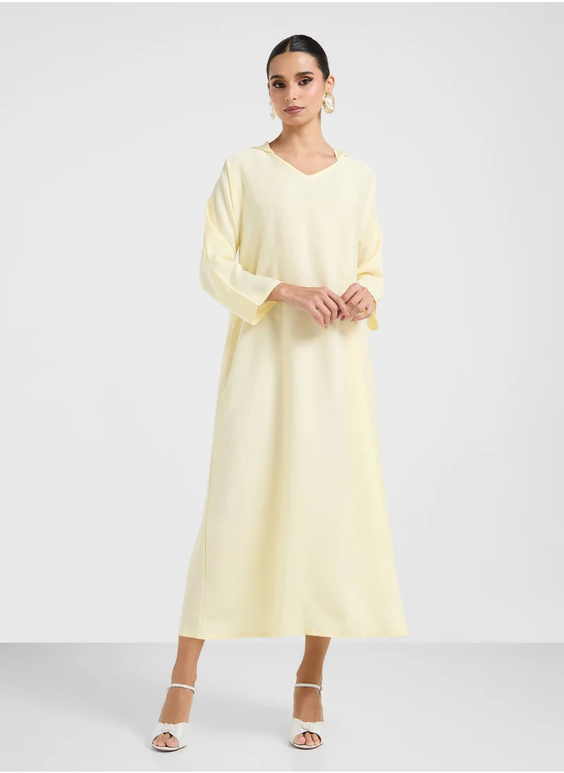ARABIAN CLOSET Hooded Abaya