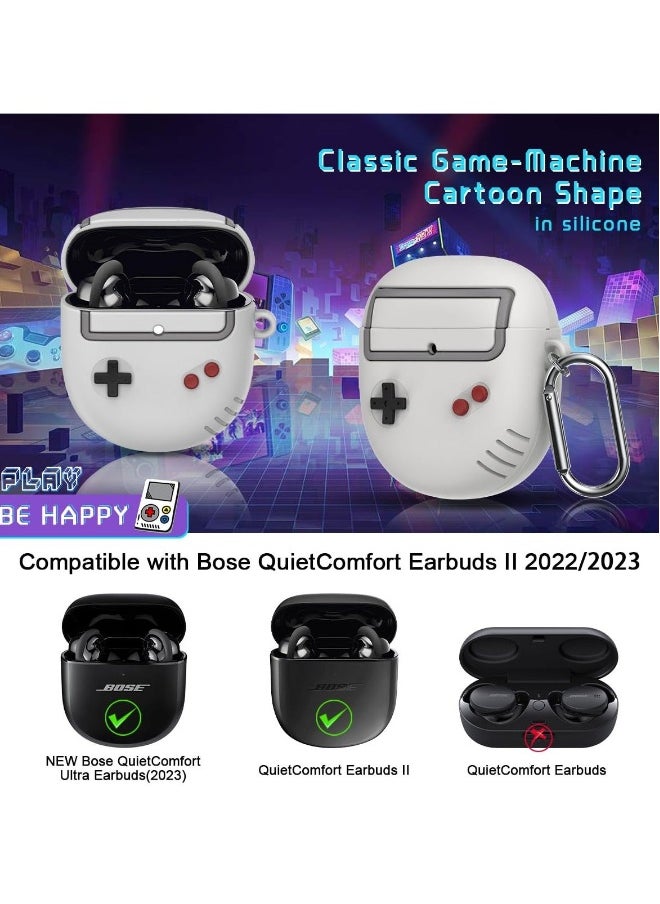 Generic - for Bose QuietComfort Earbuds II Case (2022) NEW QuietComfort Ultra Earbuds Case (2023), Silicone Cartoon Cool Case for QuietComfort Earbuds 2 Accessories - Image 1