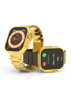Haino Teko Watch Germany G9 Ultra Max with NFC Always on Display Golden Edition Smart Watch 49mm Bluetooth Call Wireless Charging for Men and Womens
