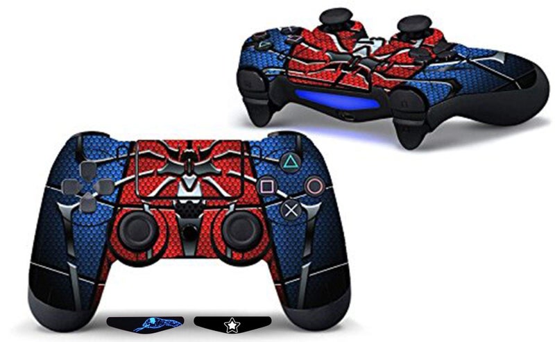 Elton PS4 Controller Designer 3M Skin for PlayStation 4, PS4 Slim, Pro Dual Shock Remote Wireless - Skin for One Controller + 2 LED Bar Decal Free - Image 1
