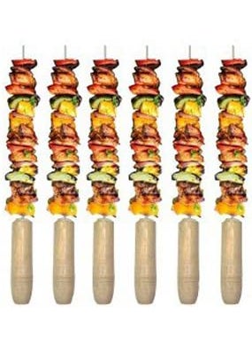 Geico-master Geico Master Foldable Camping Grill With 1 grill stand 1 tong 1 hand glove 8 wooden skewers Direct From Factory  - Image 4