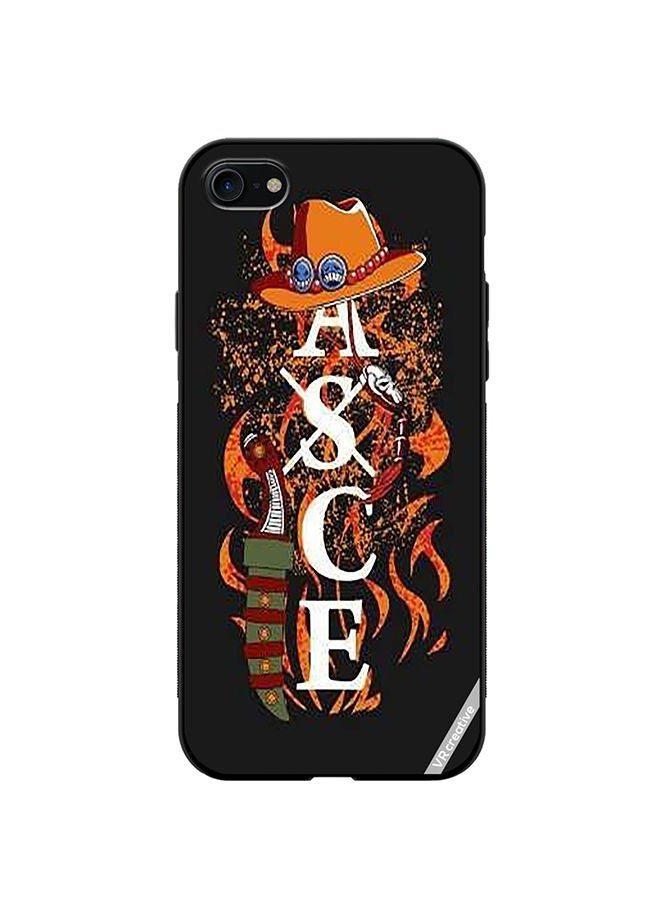VR CREATIVE Protective Case Cover For Apple iPhone 7/8/SE 2020 Fire First Ace Design Multicolour  - Image 1