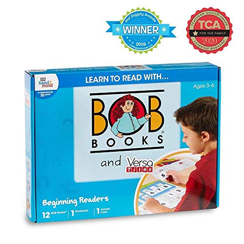 hand2mind Bob Books & Versatiles Beginning Readers Set, First Reader Books, Learn to Read, Phonemic Awareness & Phonics Workbook, Toddler Learning Activities, Kindergarten Homeschool Supplies - Image 2