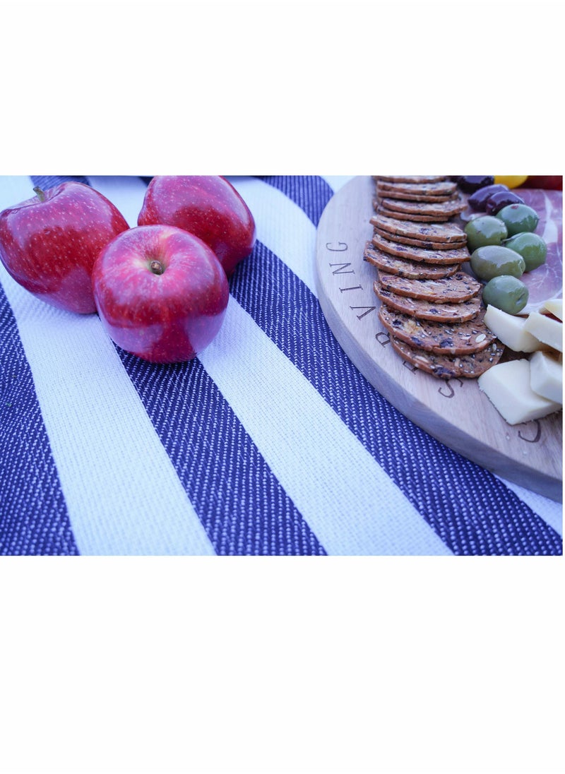 KASTWAVE Picnic Blanket Beach Blanket Outdoor Blanket Large Pu Portable Picnic Mat 59''x79'' Waterproof Picnic Blanket - 3 Layered Foldable Outdoor Picnic Mat Perfect for Park, Beach, Grass/Water Resistant  - Image 5