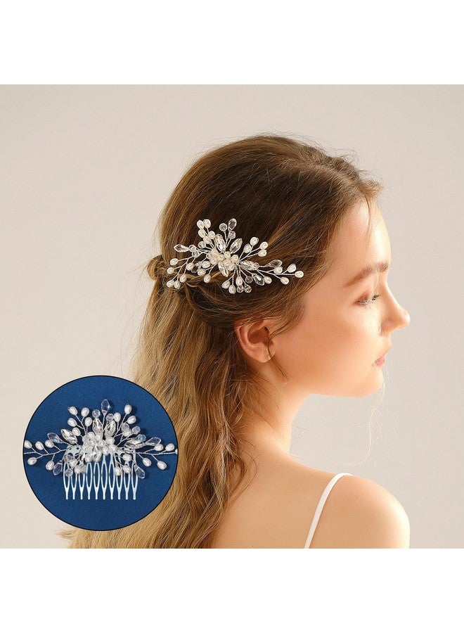 Honbay 30PCS 10 Teeth Metal Hair Combs Hair Side Combs Hair Clip Combs Twist Combs Wedding Bridal Veil Combs Wig Combs Headpieces Accessories Combs Updo Bun Chignon Hair Styling Accessories - Image 3