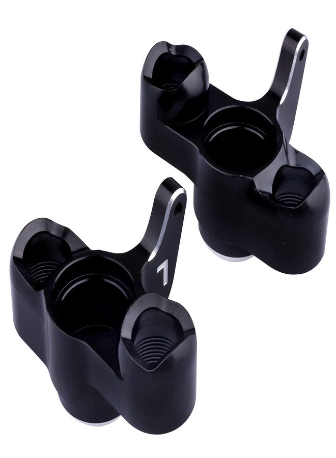 AllinRC Aluminum Front Steering Blocks Steering Knuckle for Arrma 1/8 Kraton/Outcast/Notorious 6S BLX Upgrades Parts,Replace AR330505 (Black) - Image 3