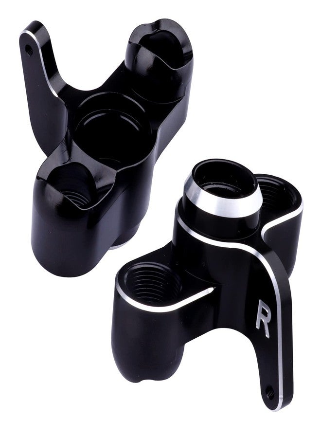 AllinRC Aluminum Front Steering Blocks Steering Knuckle for Arrma 1/8 Kraton/Outcast/Notorious 6S BLX Upgrades Parts,Replace AR330505 (Black) - Image 5