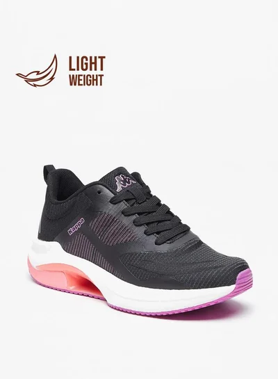 Kappa Women'S Textured Lightweight Sports Shoes With Lace-Up Closure
