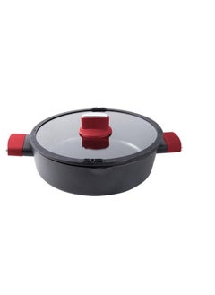 Betty Crocker Casserole Shallow W/Lid 26cm Induction BC2067 