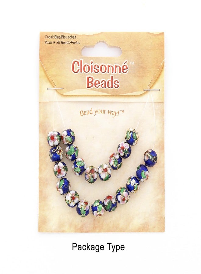 Expo International Vintage Hand-Painted Classic Cloisonne Beads, Versatile Jewelry Making Supplies, Vibrant Bracelet Beads, Value Pack of 200 Beads, Multicolor - Image 2