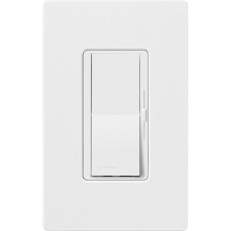 Lutron Diva LED+ Dimmer Switch for Dimmable LED, Halogen and Incandescent Bulbs, 150W/Single-Pole or 3-Way, DVSCCL-153P-SW, Snow - Image 3