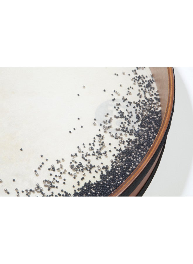 Meinl Percussion مينل بيركاشن 16" سي درام مع منفذ ختم قابل للتعبئة وقشرة من الخشب الصلب - غير مصنوع في الصين - رأس من جلد الماعز، لتأثير صوت المحيط، ضمان لمدة 2 سنة، بيج، 16 بوصة (FD16SD) - Image 2